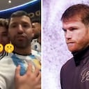 El lío entre Sergio Agüero y Canelo Álvarez quedó solucionado.