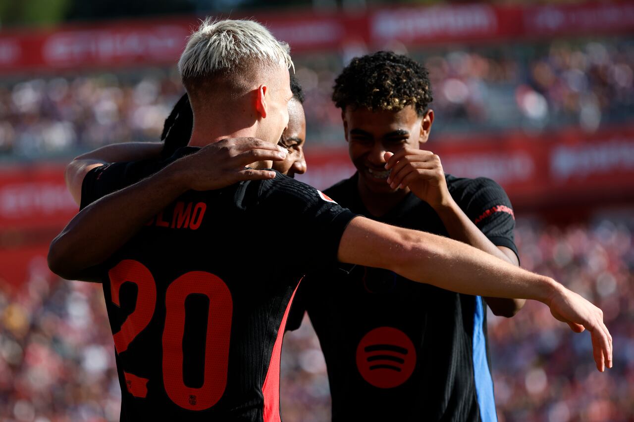 Barcelona derrotó al Girona y es líder solitario de la Liga de España