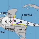 Tormenta Lisa se ubica al sur de Jamaica.