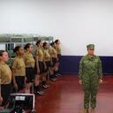 En Coveñas Sucre, las 72 aspirantes a infante de marina recibirán entrenamiento militar.