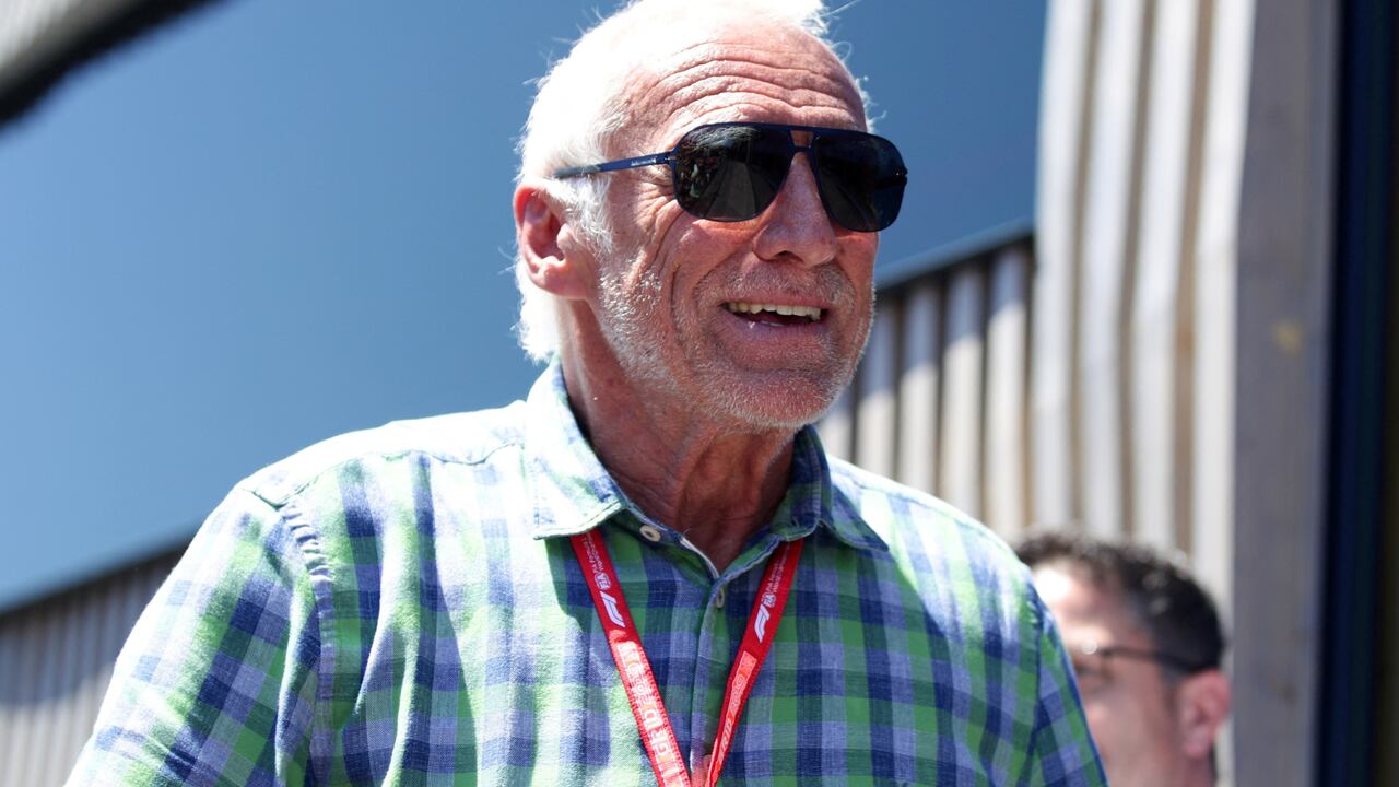 El fallecido multimillonario austríaco Dietrich Mateschitz, fundador y propietario de la empresa de bebidas energéticas Red Bull.