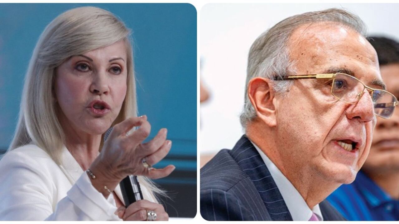 Dilian Francisca Toro e Iván Velásquez.