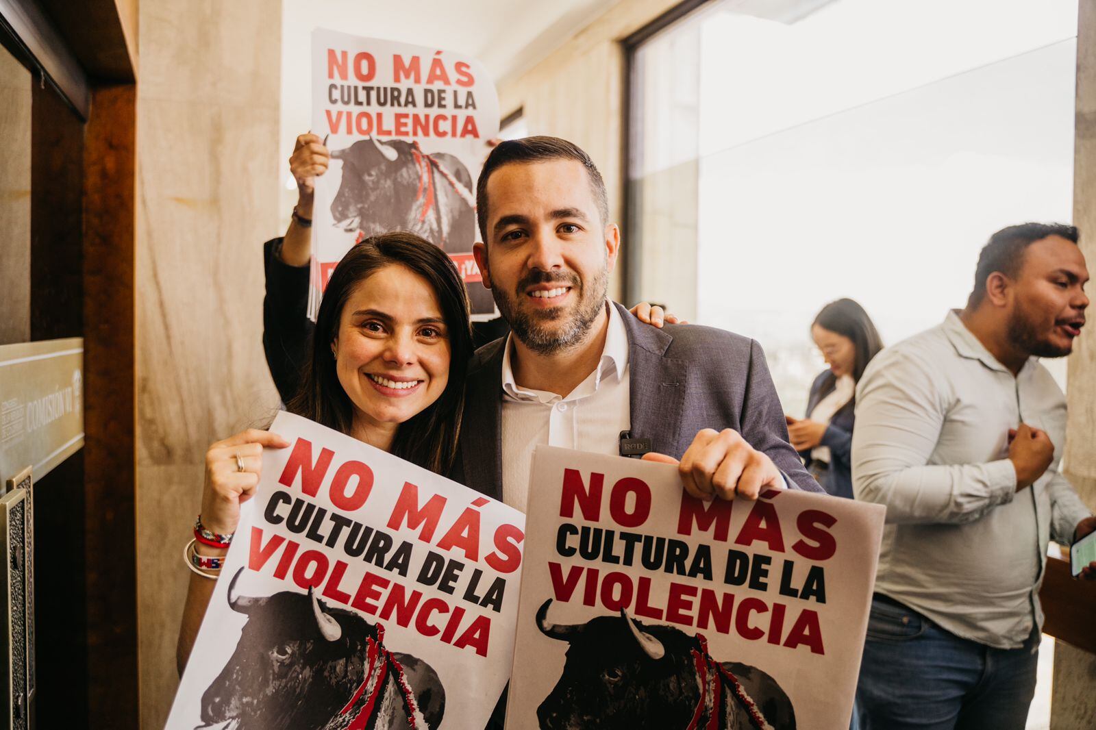 Esmeralda Hernández y Alejandro García.