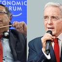 El presidente Gustavo Petro le respondió un trino al expresidente Álvaro Uribe.