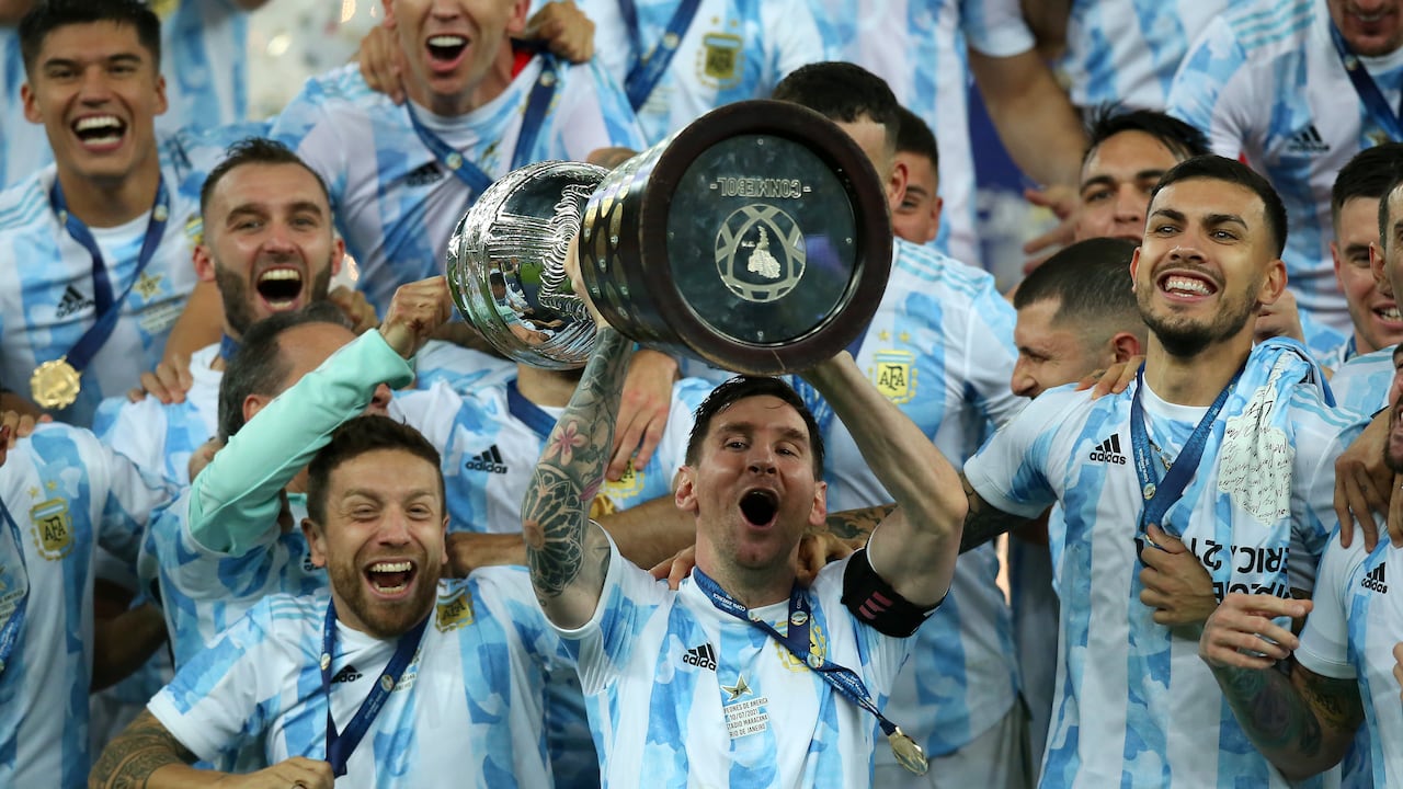 Argentina, campeón de la Copa América 2021.
