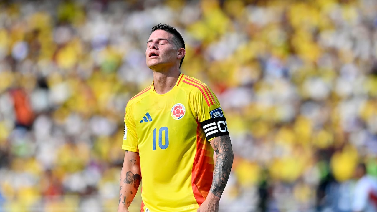 James Rodríguez, capitán de la Selección Colombia