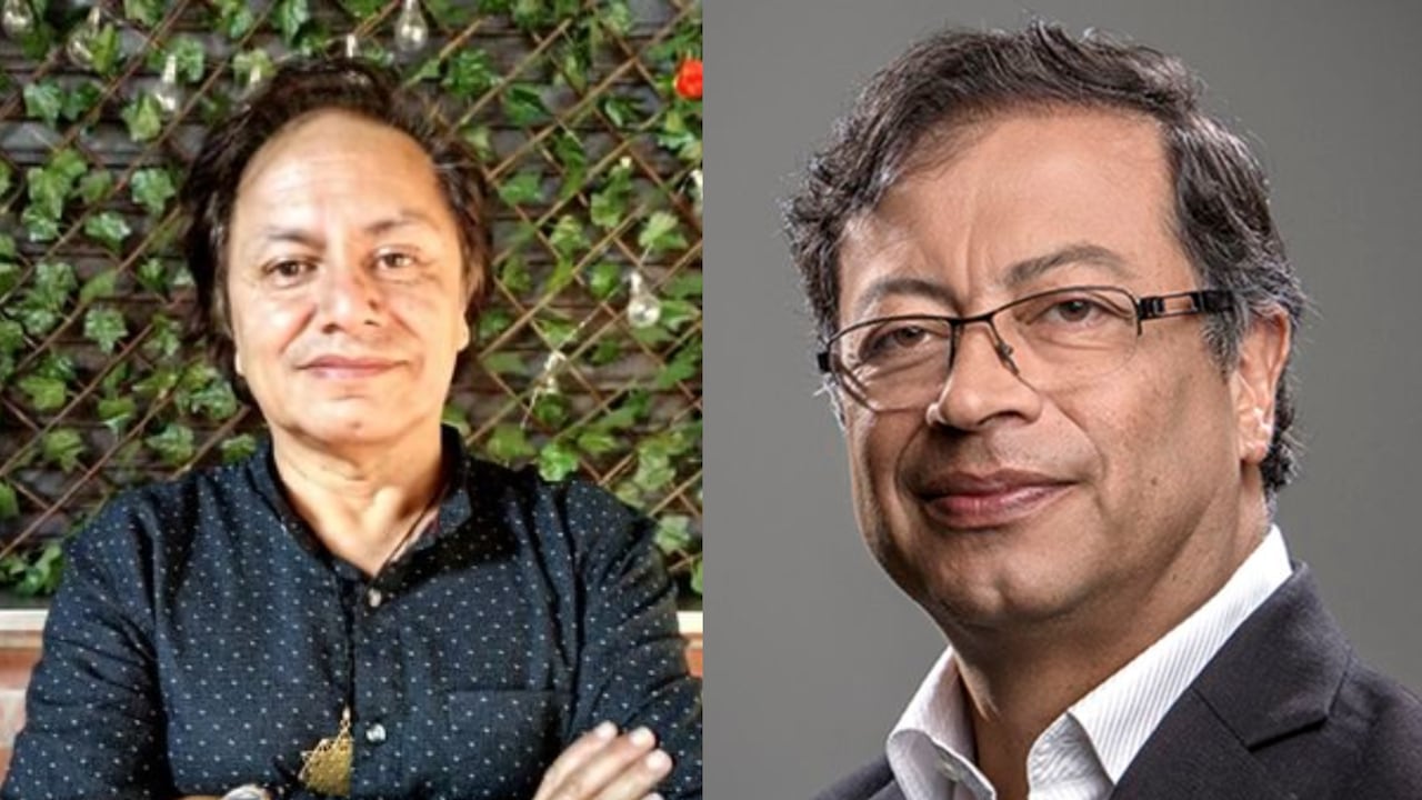 Juan Fernando Petro y el presidente Gustavo Petro.