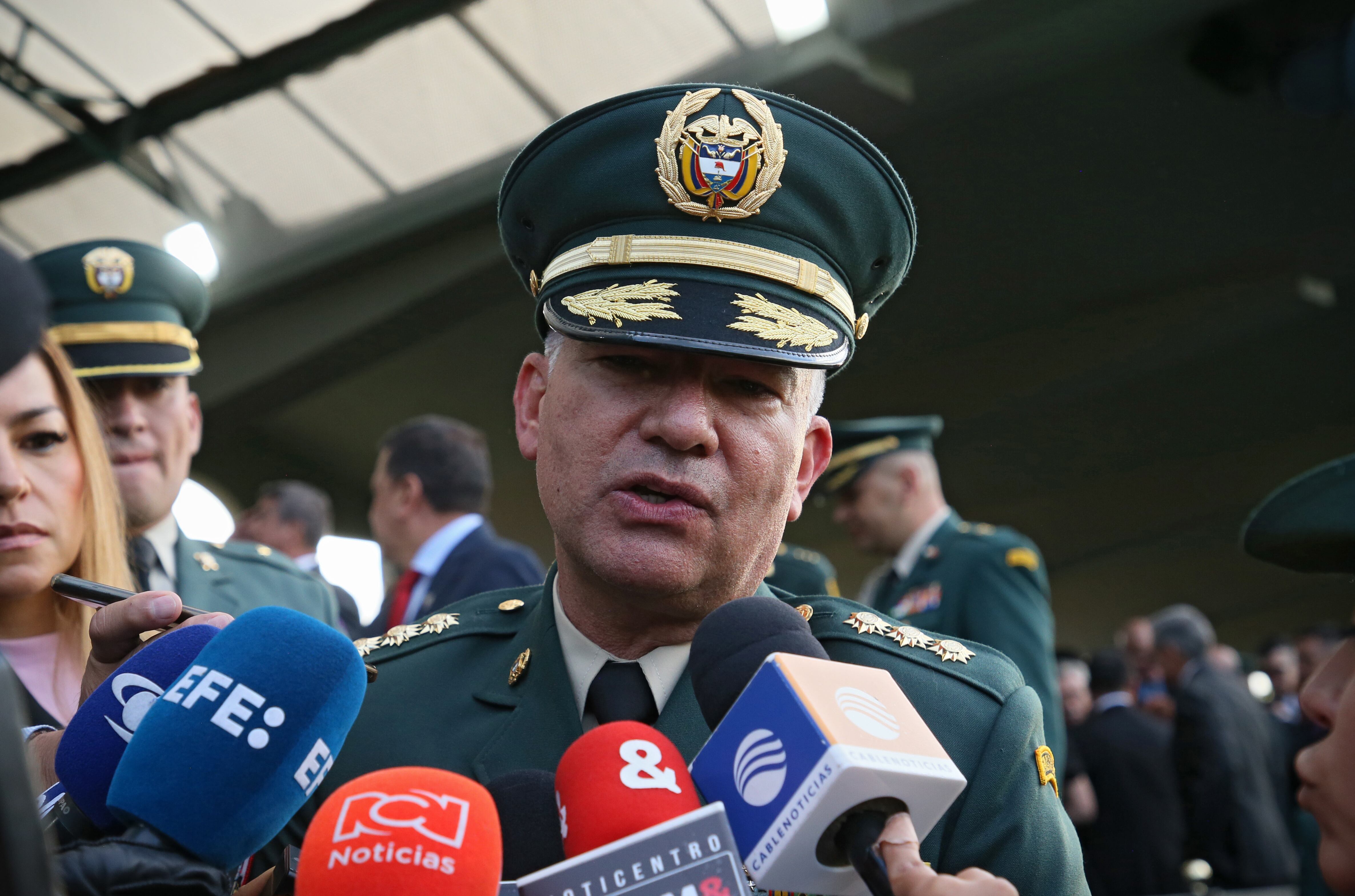 Mayor general Luis Emilio Cardozo Comandante del Ejército Nacional
Ceremonia de transmisión de cambio de mando del Comando del Ejército Nacional
Bogota mayo 31 del 2024
Foto Guillermo Torres Reina / Semana
