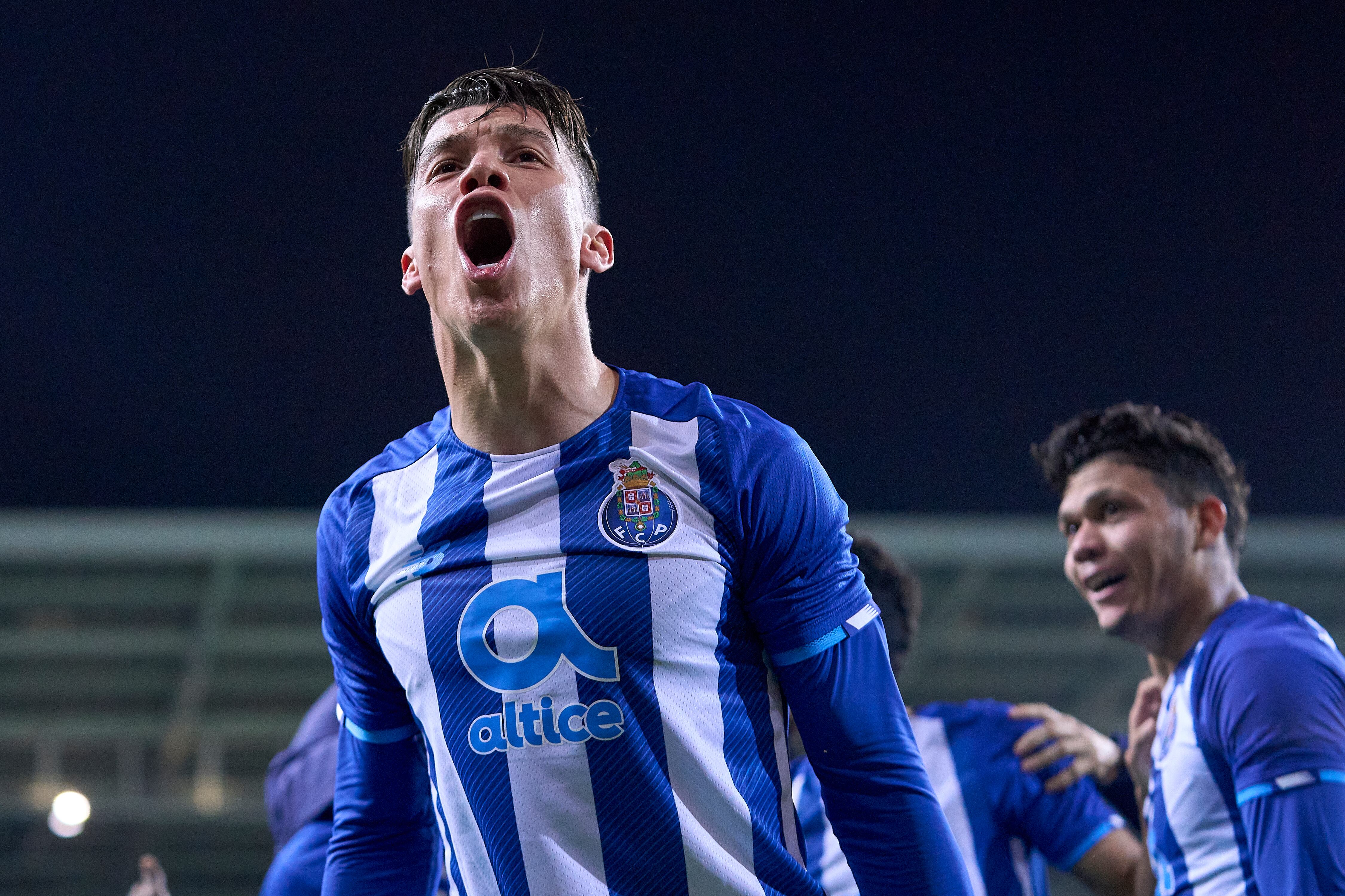 El colombiano marcó el primer tanto del Porto en los cuartos de final de la Copa de Portugal.