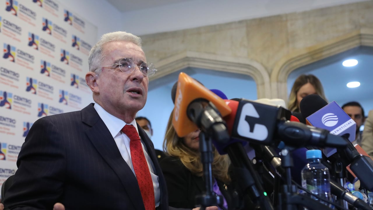 Álvaro Uribe Vélez, expresidente de Colombia.