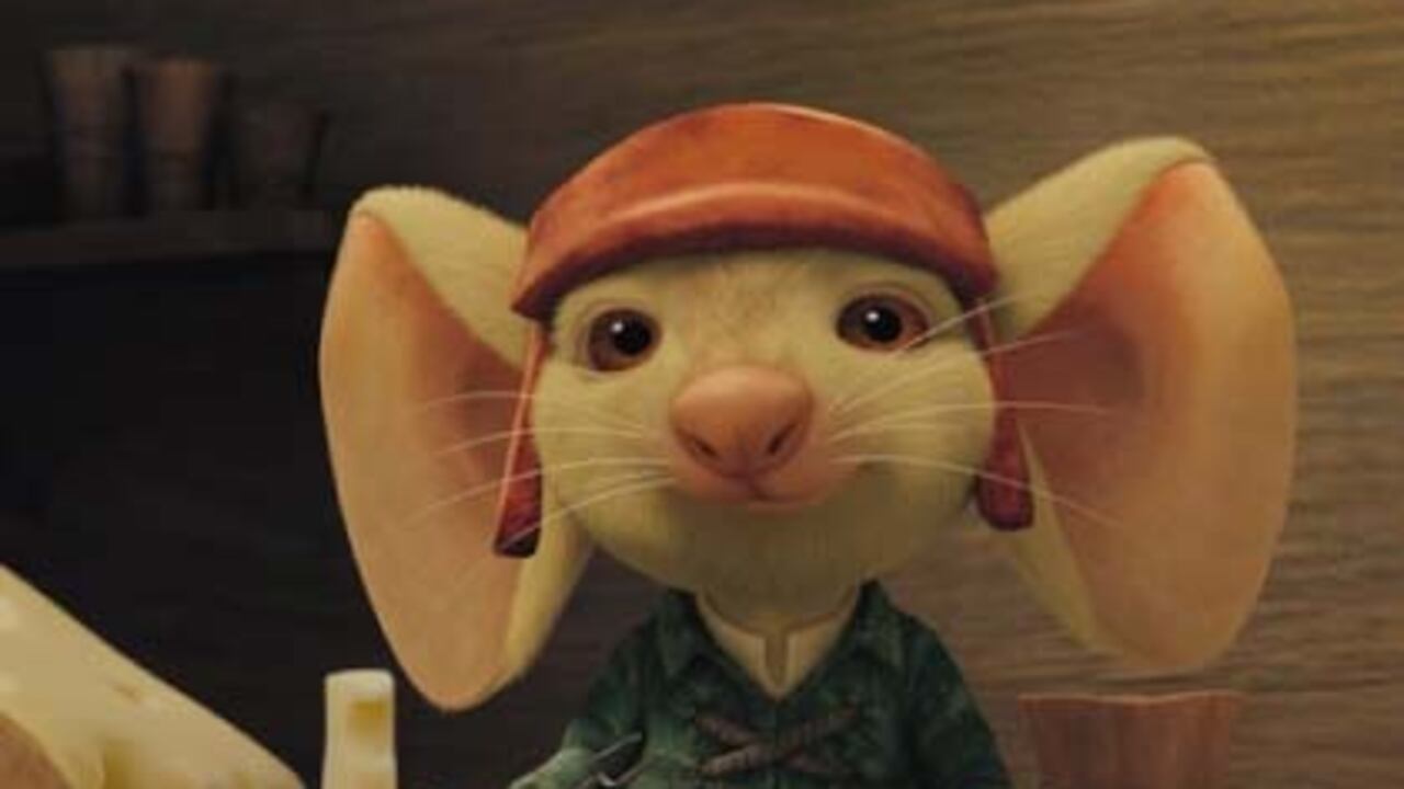El caballero andante Despereaux (la voz de Matthew Broderick) es el único ratón del mundo que no le teme a nada