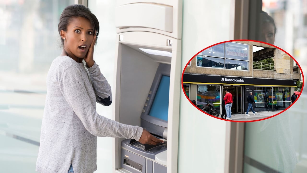 Los cajeros de Bancolombia se han visto afectados este 24 de octubre por fallos.