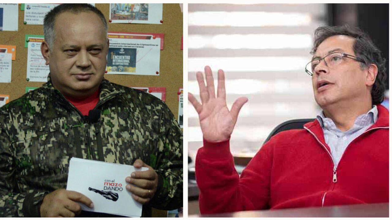 El presidente de la Asamblea Constituyente de Venezuela se despachó contra Gustavo Petro.