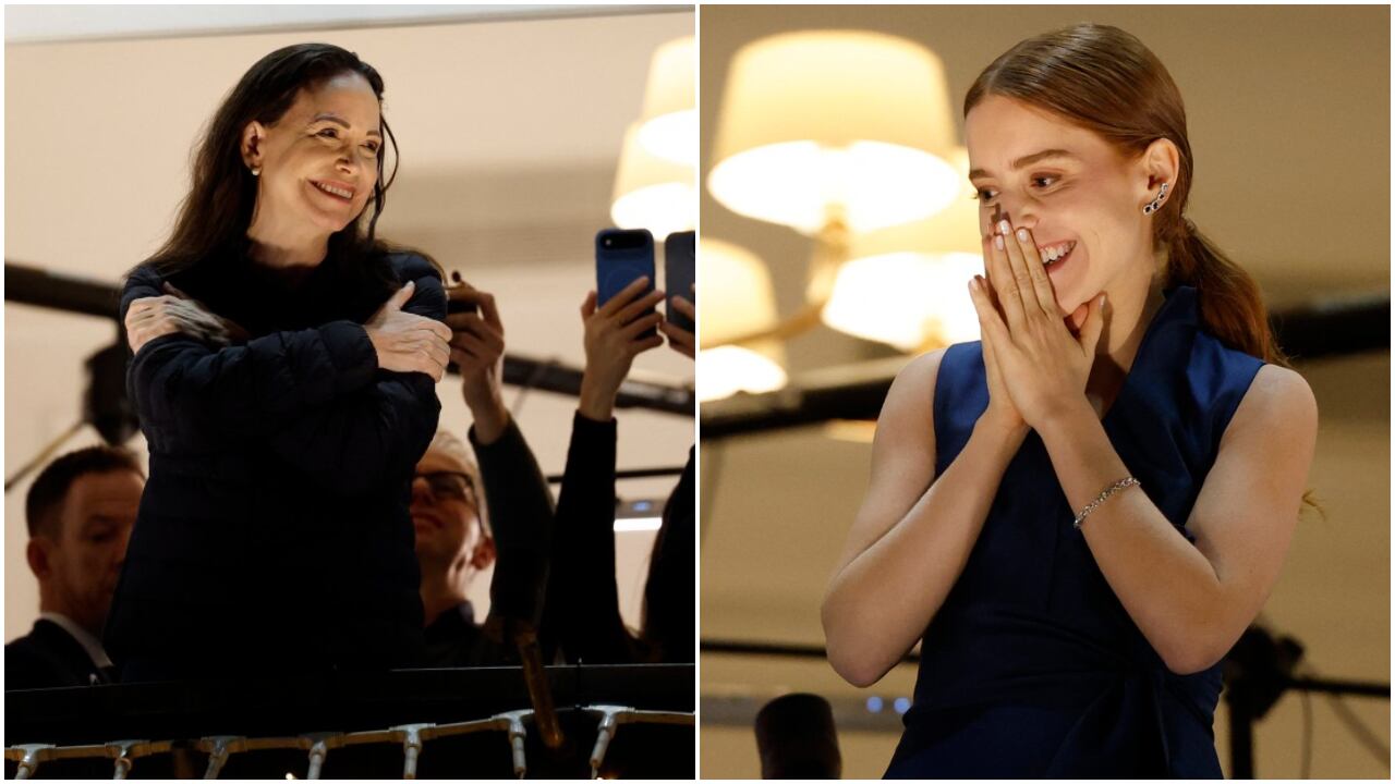 María Corina Machado y Ana Corina Sosa, su hija, en Oslo (Noruega), tras el Premio Nobel de la Paz 2025 otorgado a la dirigente política venezolana.