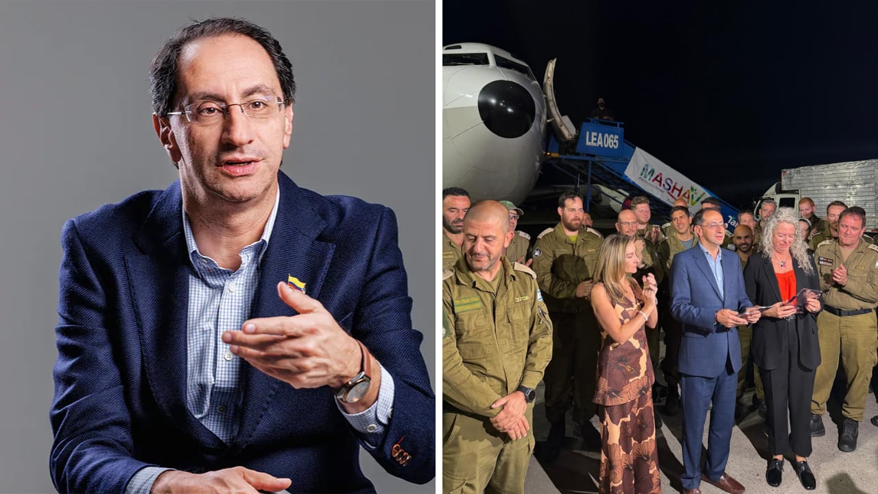 José Manuel Restrepo destacó la labor de la misión israelí durante la atención de la emergencia.