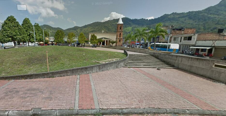 Plaza Principal de Muzo, Boyacá.
