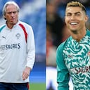 Jorge Jesús y Cristiano Ronaldo