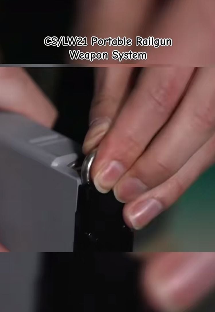 Munición tipo "moneda"