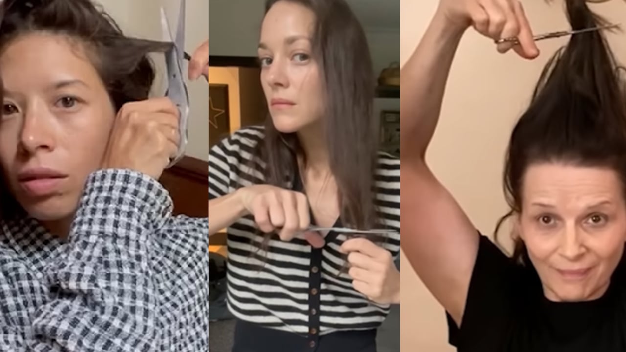 A través de video cortándose el cabello, mujeres en Francia se solidarizan con víctimas en Irán.