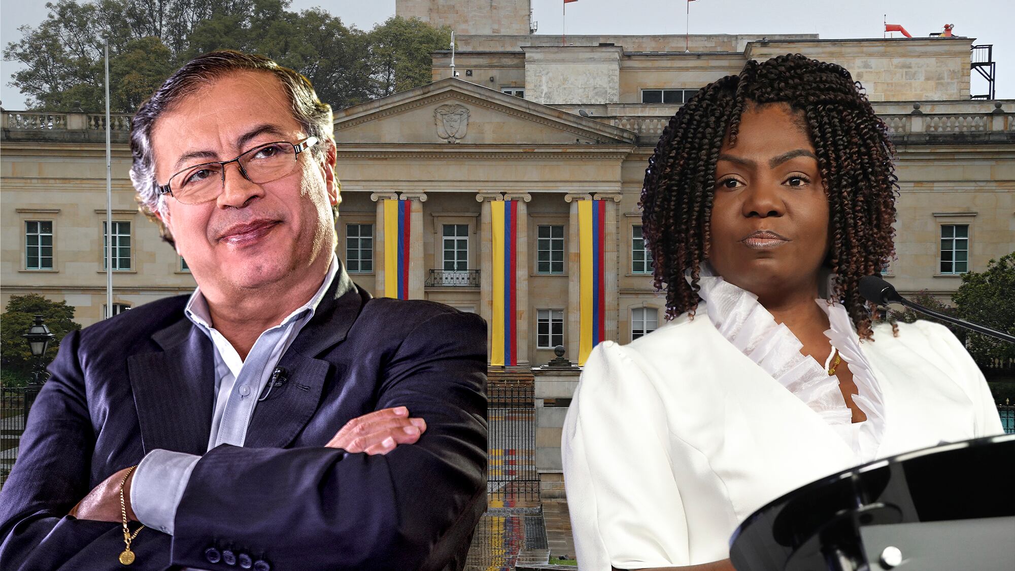 Gustavo Petro Francia Marquez Casa Nariño