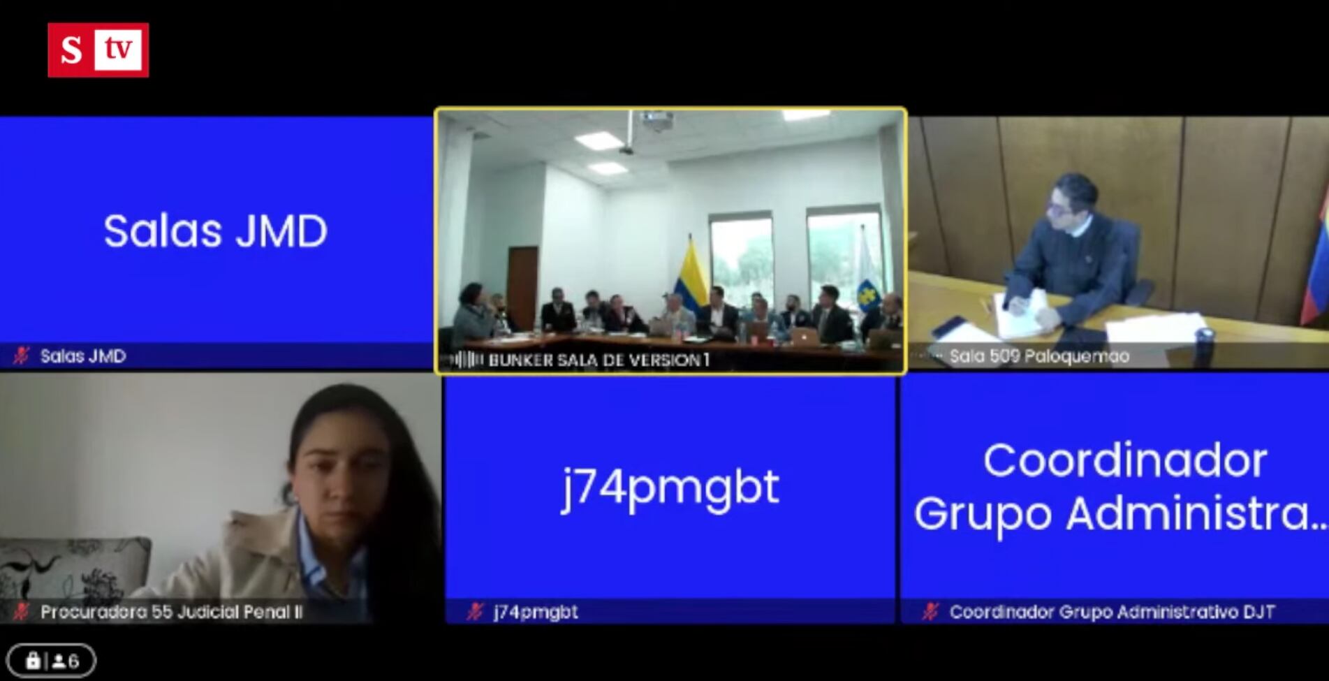 Audiencia imputación de cargos de Nicolás Petro y Day Vásquez