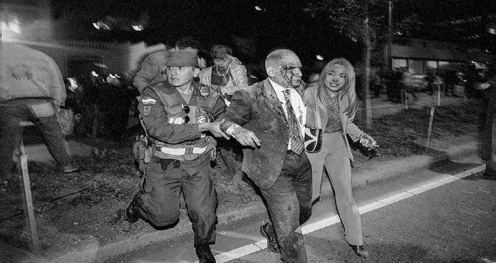 Atentado al Club El Nogal, 7 de febrero de 2003. FOTO: Juan Carlos Sierra - SEMANA