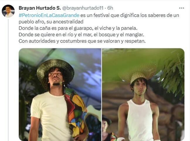 El secretario de Cultura hizo su denuncia a través de redes sociales