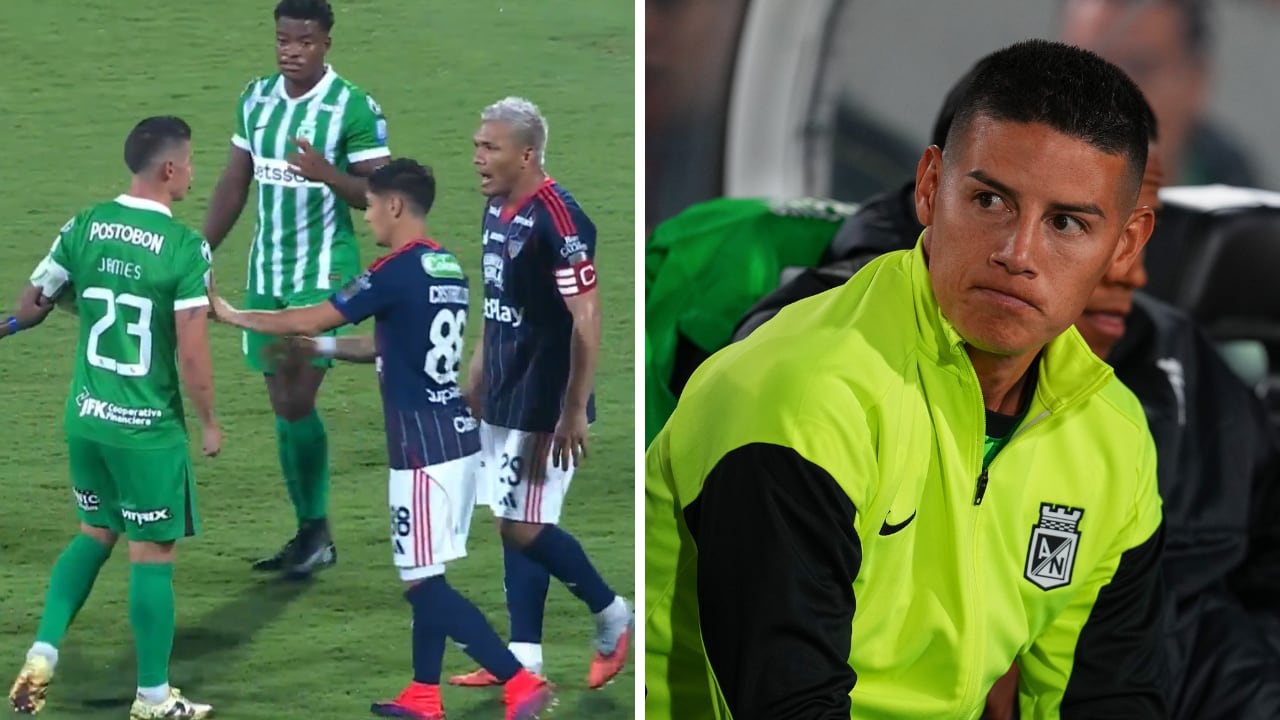 Las palabras de James Rodríguez luego de la victoria de Nacional sobre Junior.