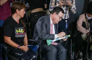 El magistrado Alejandro Ramelli, presidente de la JEP.