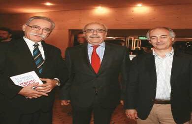 Juan Roberto Loforte, Gabriel Iriarte y Juan Carlos Iragorri.