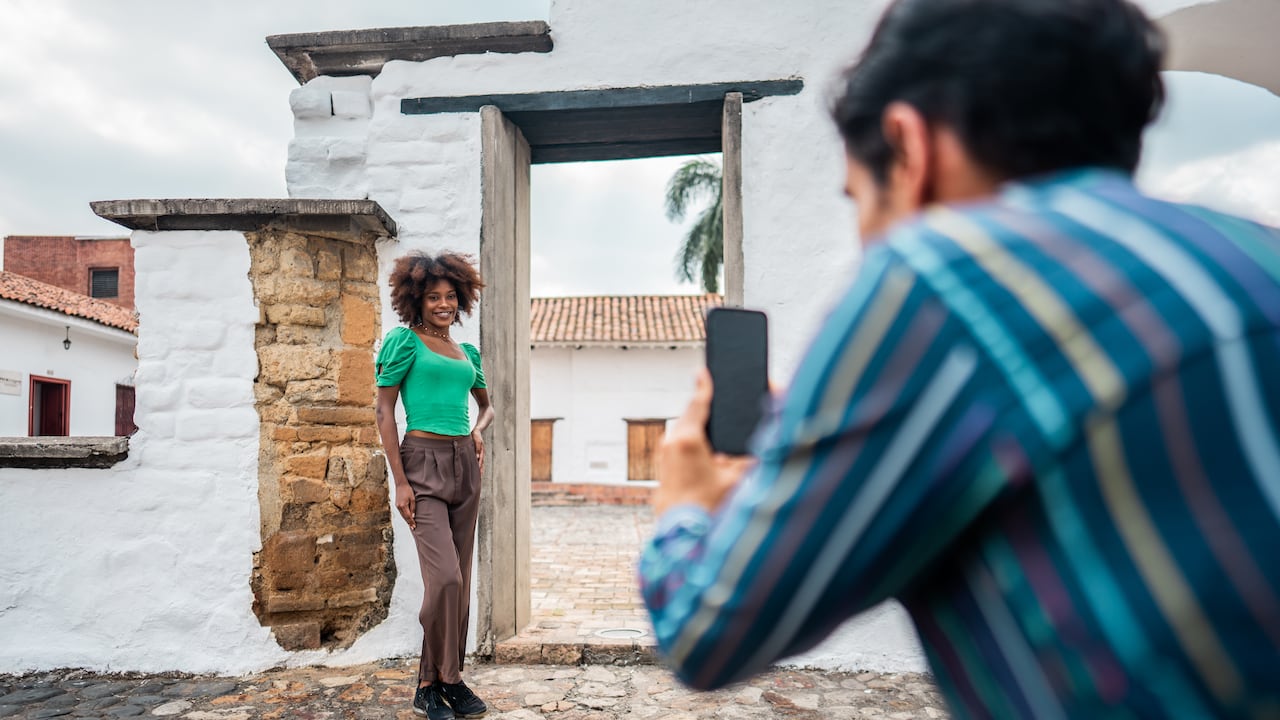 Turistas en la ciudad de Cali, Colombia