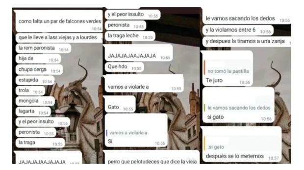 Chats de planes de abusar y matar a menor