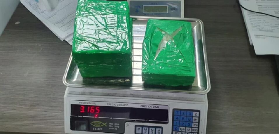 El cargamento estaba avaluado en 15 millones de pesos