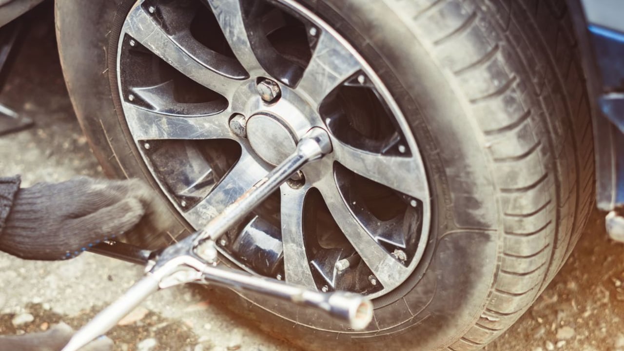 Falta de aire en las llantas.