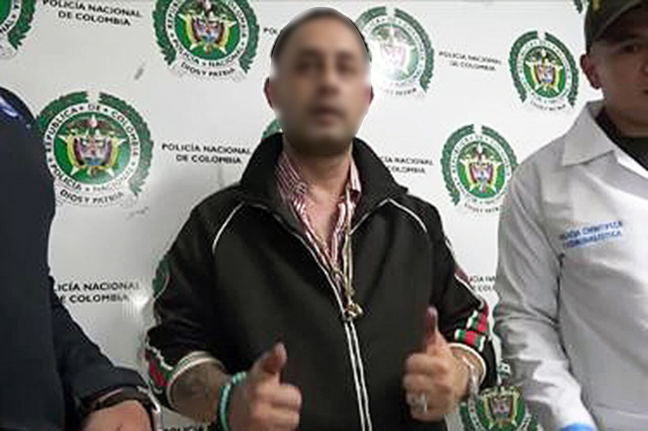 Alias El profesor fue capturado en el aeropuerto El Dorado de Bogotá.