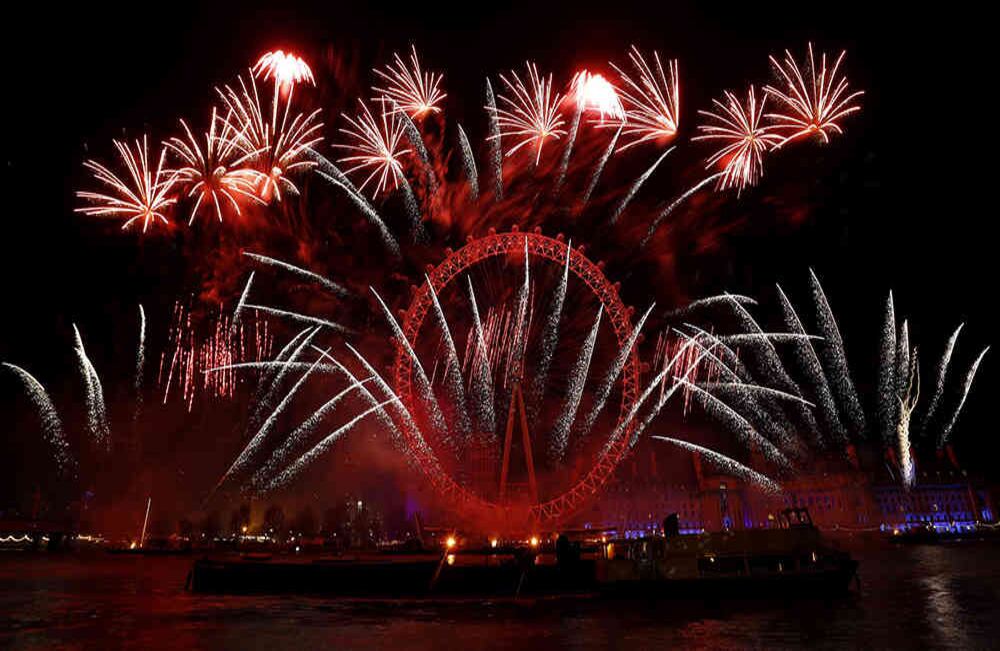 Impresionante imagen desde el London Eye en la Capital de Inglaterra.