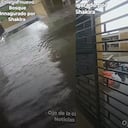 Colegio Nuevo Bosque inundado en Barranquilla