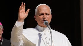 El papa León XIV se refiere a la situación de Ucrania y Medio Oriente.