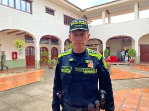 Henry Sanabria, director de la Policía Nacional.