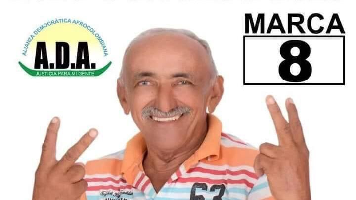 Natanael Díaz Iriarte, líder social y excandidato al Concejo de Magangué, asesinado con arma de fuego.