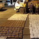 Se encontraron con 522 paquetes rectangulares de marihuana tipo Creepy, los cuales alcanzaron un peso total de 500 kilogramos