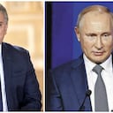 Iván Duque y Vladimir Putin.