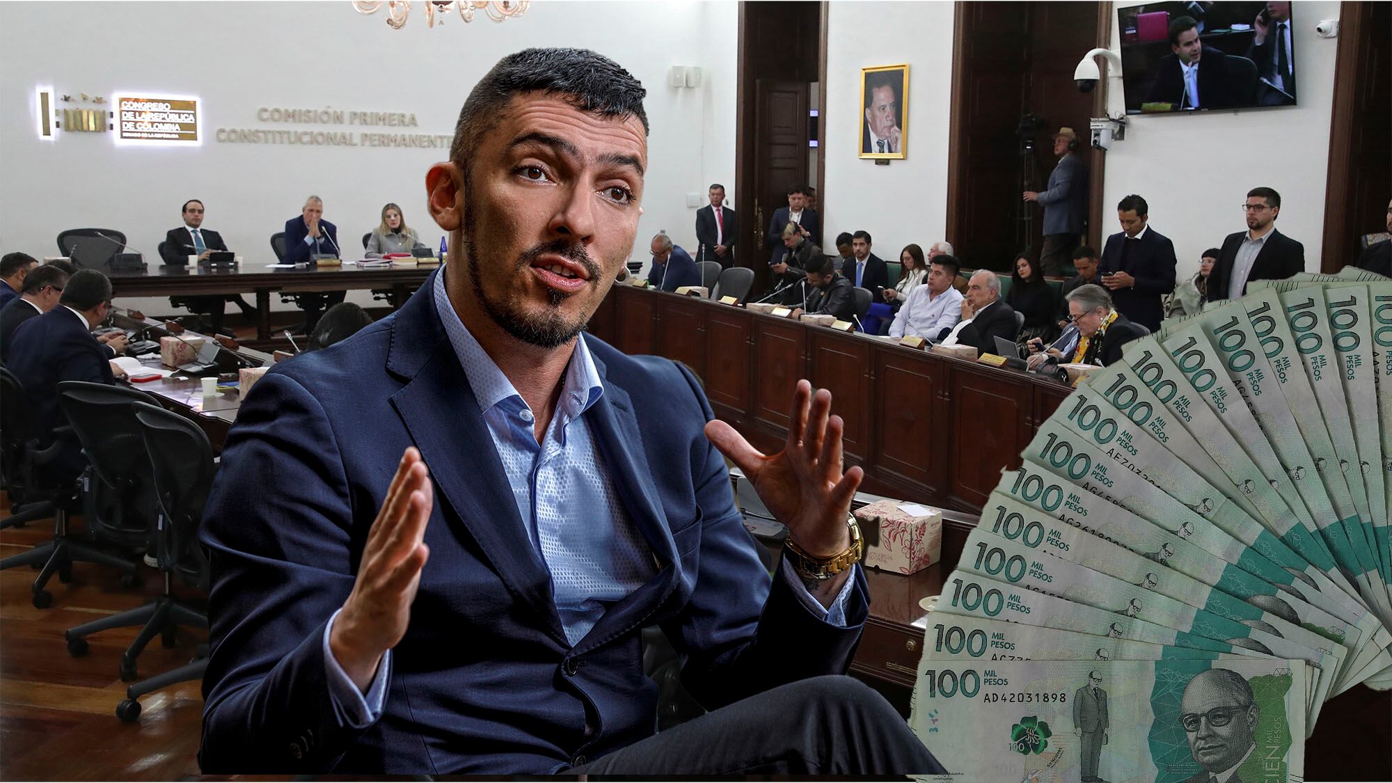 Juan Carlos Florian Comisión primera billetes