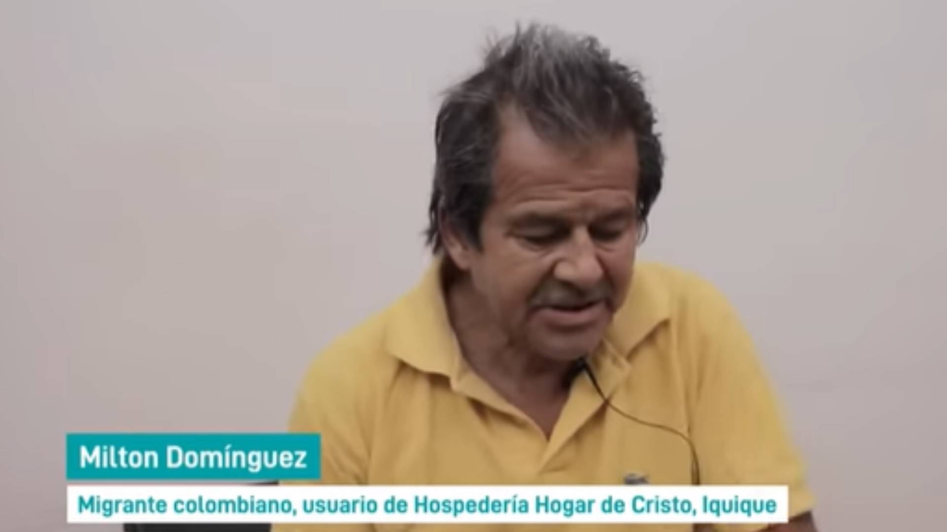 Video Redes Sociales Hogar del Cristo - Testimonio Milton Rodríguez - Fotograma: 0:25