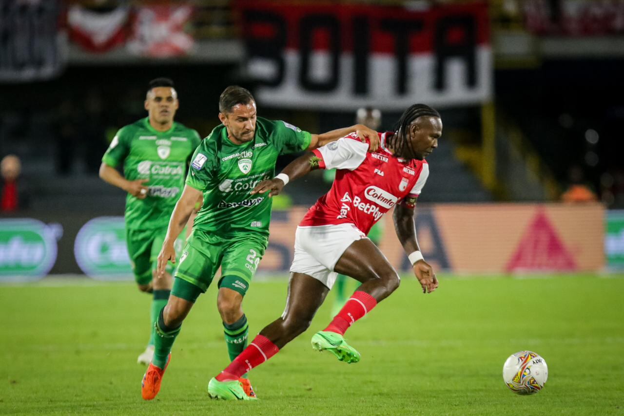 Santa Fe vs La Equidad por la quinta fecha de los cuadrangulares