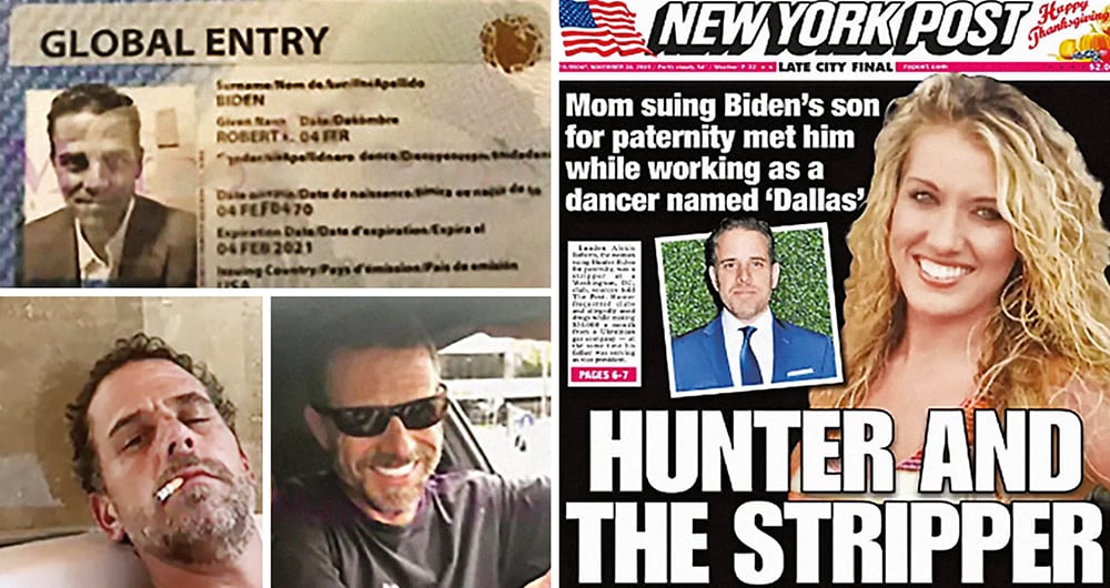 Biden hijo ha protagonizado varios hechos relacionados con drogas y hasta prostitutas.