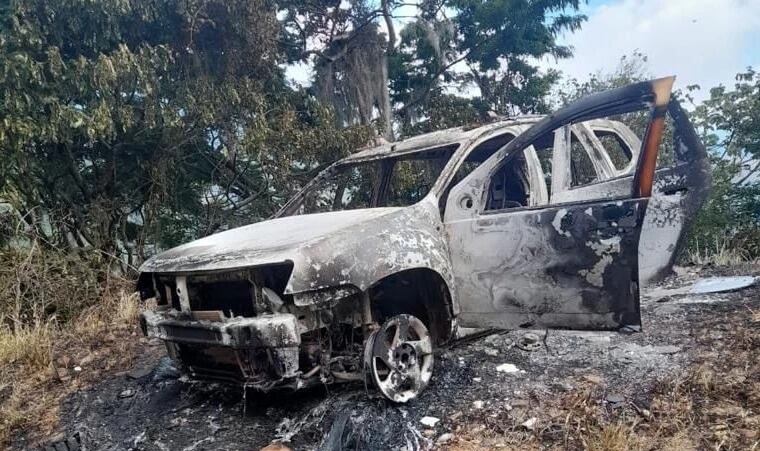 Así fue encontrada la camioneta del ganadero secuestrado en Cesar