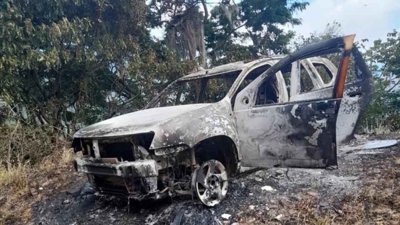 Así fue encontrada la camioneta del ganadero secuestrado en Cesar