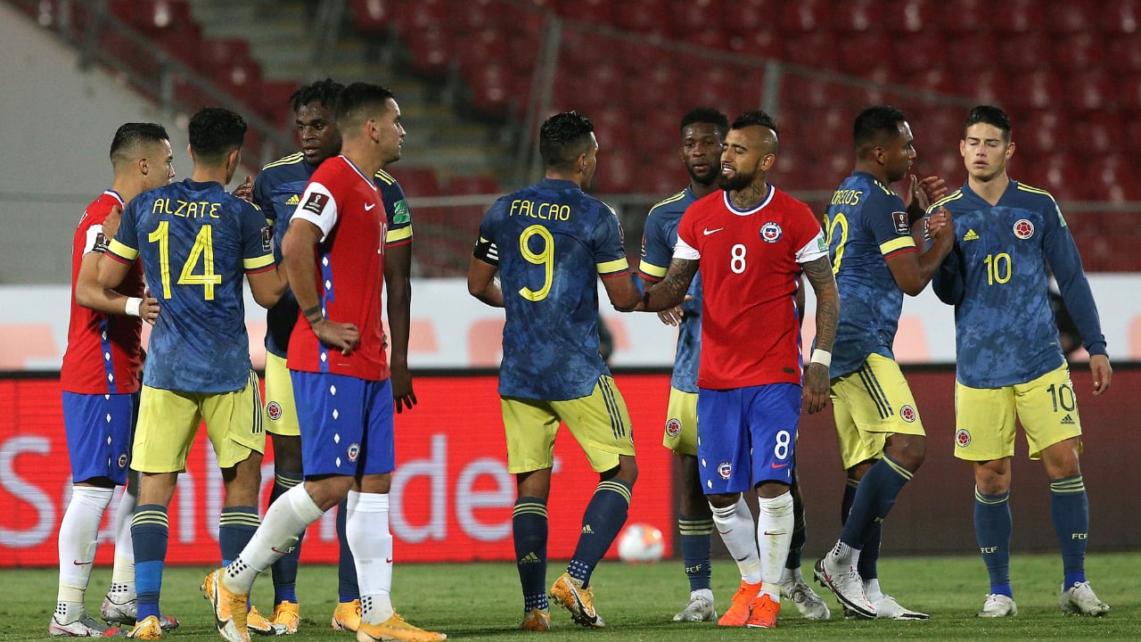Colombia lleva una buen historial desde hace tres eliminatorias en sus visitas a Chile