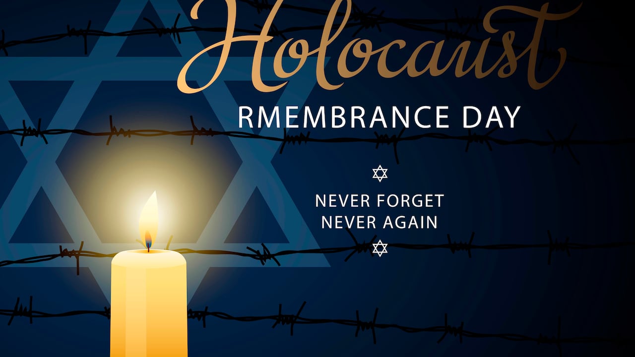 El Día Internacional de Conmemoración del Holocausto se conmemora cada 27 de enero